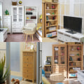 Pikkukuva 3 / 5: 1:12 Dollhouse TV -kaappi Kirjahylly Lasikaappi 1#-White