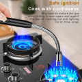 Miniatyrbillede 6 af 7: USB Touch Lighter Arc Pulse Ignition Vindtæt Lighter For Kit Red