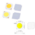 Miniatyrbild 3 av 8: 5 ST LED Bridgelux Chip COB 3/5/7/10/12W 300mA högkvalitativ hög Light yellow 12W