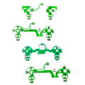 Miniatyrbillede 4 af 8: PS4 Slim Controller Conductive Film Green Film JDS 001 011 050 JDS 030