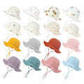 Pikkukuva 2 / 8: Baby Cotton Bucket Hat Uudet Lasten Ulkolippikset Unisex Print Multicolor