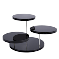 Miniatyrbilde 1 av 8: Cupcake-stativ Akryl Display Stativ For smykker Kake Dessert Ra Black 3