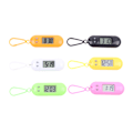 Miniatyrbillede 2 af 5: Mini Elektronisk Student Oval Digital Watch Time Display Ur H White