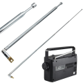 Pikkukuva 1 / 7: Vaihto 60cm FM-antenni Radio Kannettava 6-osainen TV-antenni