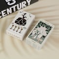 Miniatyrbillede 1 af 5: Tarot De Carlotydes med engelsk guidebog spådom til kort