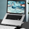 Miniatyrbild 5 av 5: Bärbar stativ Bärbar Hållare Vikbar Plast för Notebook Tabl A1