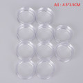 Miniatyrbillede 1 af 8: 10 STK Akryl Clear Display Stand Kugleholder til Krystal 4.5*1.5CM