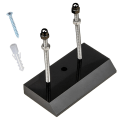 Miniatyrbillede 3 af 7: Skateboard Vægmontering Deck Display Luksus Skateboard Opbevaring Ho Transparent