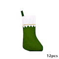 Pikkukuva 1 / 8: 12 kpl Joulupukki Sukat Plush Riippuva Takka Joulukuusi Dec 3