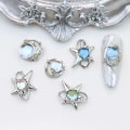 Miniatyrbilde 3 av 8: 5 stk Nail Diamond Nail Art Decor Flash Mermaid Bead Diamond Sta A6