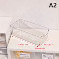 Miniatyrbillede 7 af 7: Akryl opbevaringsboks skrivebord kosmetik transparent plastikboks D A3