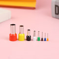 Miniatyrbillede 3 af 5: 40/8 stk. 1 mm-10 mm Mini Clay ters Ørering hul hul rund fabrikat C