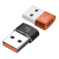 Miniatyrbilde 2 av 5: Type C til USB 3.0 OTG Adapter USB C Datakabel Adapter Hun A1