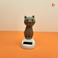 Miniatyrbilde 1 av 8: Solar Dancing Toy e Cat Solcelledrevet Swinging Cat Dashboard Eller D