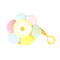 Miniatyrbilde 6 av 8: 1PC Solsikke smilefjes null lommebok anheng nøkkel bag mini hode B