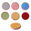 Pikkukuva 8 / 8: Lasten aistinvaraiset lelut Tactile Board Matching Game Tunteva väri A1