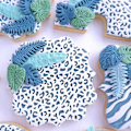 Miniatyrbillede 3 af 6: Palmebladssilikone Sugarcraft Form Harpiksværktøj Cupcake Bagning M