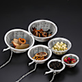 Miniatyrbillede 4 af 8: Rustfri Tea Infuser Sphere Locking Spice Tea Ball Strainer Me M