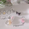 Pikkukuva 7 / 8: Cinnamorolls Anime Ring säädettävät tarvikkeet ja HelloKittys My A3