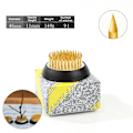 Miniatyrbillede 1 af 5: Rund Blomsterfrøholder Fast Base Værktøj Praktisk Enkel Flo 46mm