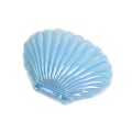 Miniatyrbillede 8 af 8: 1 stk. Farverig e Shell Plast Slikæske MakeUp Smykkeopbevaring B White