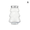 Miniatyrbilde 1 av 8: 500 ml juletre snømann drikker juice godteriflaske Xmas P A