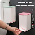 Miniatyrbilde 4 av 8: Veggmontert oppbevaringsboks for sanitetsbind Oppbevaring av silkepapir B Green