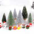 Miniatyrbild 5 av 8: 3st/ set Pine Christmas Tree Craft Fairy Garden Miniature Terr S