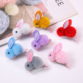 Miniatyrbilde 3 av 8: Fashion e Plush Tredimensjonal Hårnål Side Clip Hair Access Yellow