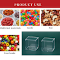 Miniatyrbillede 5 af 7: Klar Acryl Cube Favor Box af Plexi Akryl Glas Plast 10x10x10cm