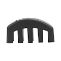 Miniatyrbilde 1 av 5: Gummi fiolindempende lyddemper for 4/4 3/4 1/2 fiolinøvelse Black