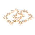 Miniatyrbilde 1 av 5: 1 STK Pearl Rhinestone Skoklemme Metal Skospenne Fest Bryllup
