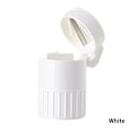 Pikkukuva 1 / 8: 4 In 1 Pill ter Medicine Crusher Grinder Grinder Splitter Porta White