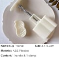 Miniatyrbillede 1 af 8: 30g 50g 75g Mini Jordnøddeformet Månekageform Cookie ter Ramme B 50g