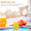 Miniatyrbilde 7 av 8: 6 stk 250 ml melkeflasker juiceflasker lekkasjesikre melkeflasker være 6PCS