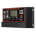 Pikkukuva 8 / 9: MPPT 12V/24V aurinkolatausohjain USB aurinkopaneelin säädin 30A
