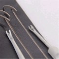Miniatyrbild 5 av 8: Läder Leathercraft Tool Kit Sömnad U+V-formad Groover