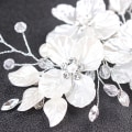 Miniatyrbillede 5 af 7: Bryllup Elegant Crystal Bride Hår Kam Hovedbeklædning Pearl G