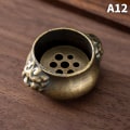 Miniatyrbillede 1 af 8: Røgelsepindeholder Drageskildpadde Røgelsebrænder Legering Tableto A12