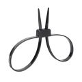 Miniatyrbilde 8 av 8: Flex Cuffs Plast Nylon Disponibel Zip Tie Håndjern Seighet White