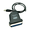 Miniatyrbillede 2 af 5: USB til parallel printerkabel