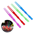 Pikkukuva 4 / 5: 80 kpl Mini Color läpinäkyvät kertakäyttöiset haarukat juhliin BBQ Sti 80pcs
