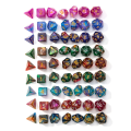 Miniatyrbillede 4 af 8: 7 Stk Mix Terning Sæt Bærbart Legetøj Til Børn Polyhedral D4 D6 D8 D1 A3