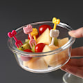 Pikkukuva 3 / 8: 10 kpl Ktiiy Cartoon Mini Fruit Fork lery Fruit Fork Alkupala S