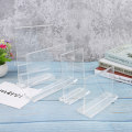 Miniatyrbillede 2 af 8: T-form dobbeltsidet akrylskiltkortholder Display Stand Menu A3