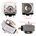 Miniatyrbilde 3 av 5: 1 stk 30/60/120 minutter 15A 125V 16A 250V forsinkelse Timerbryter Tim 60 min