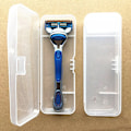 Miniatyrbilde 2 av 7: Menn Universal Shaver Oppbevaringsboks Håndtak Box Full Transparent Pl Transparent