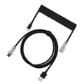 Miniatyrbillede 1 af 8: USB Type C spiralkabel til mekanisk tastatur Max Aviation Co A2
