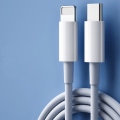 Miniatyrbilde 4 av 8: Type C Hurtigkabel PD 20W Hurtigladelader Ledningsledning Data Ca 20W 2M