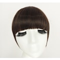 Pikkukuva 2 / 5: Hapsu Clip In On Bangs Suorat hiustenpidennykset Light Brown